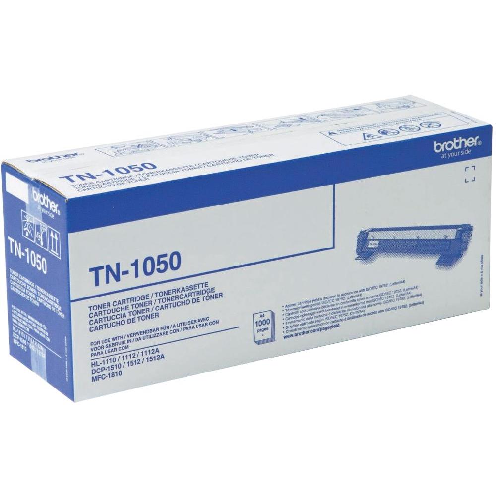 åbning mistet hjerte Lyrical Genuine Brother TN1050 Black Toner Cartridge - Panda Ink Cartridges