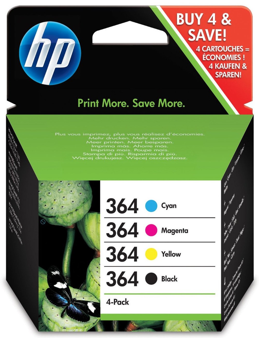 Pack de 4 Cartouches Compatibles HP 953XL