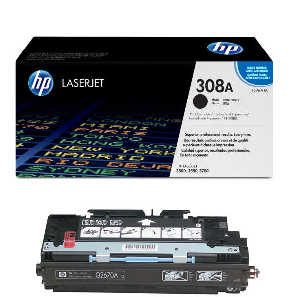 HP Q2670A Black 3500 3700  GENUINE Toner Cartridge  NEW